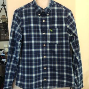 Boys Abercrombie button down shirt